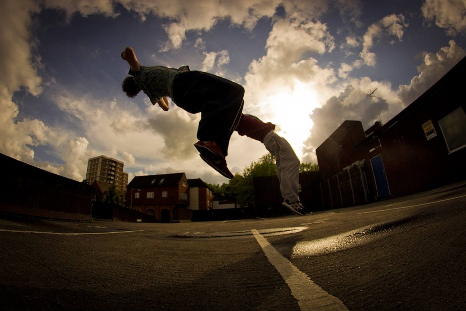 Parkour becomes recognised as an official sport in the UK