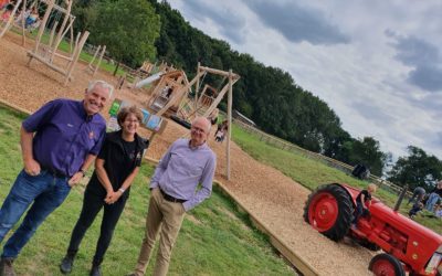 Outdoor play area finance for Thrift Activity Farm