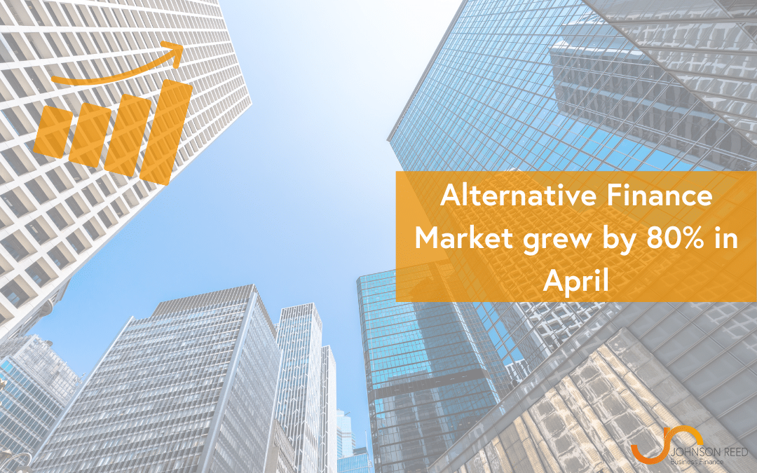 Alternative Finance Market grew by 80% in April