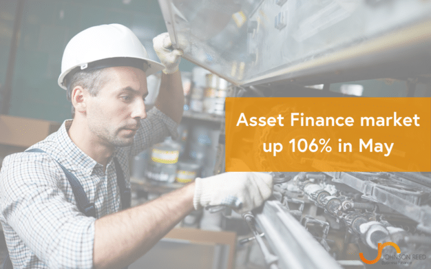 Asset Finance market up 106% in May